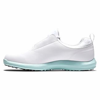 Women's Footjoy Leisure Spikeless Golf Shoes White NZ-270936